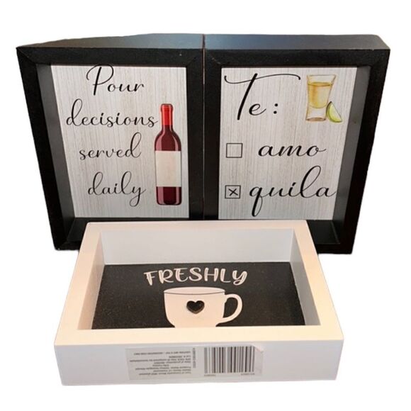 Wall Decor Bundle of 3 - Picture 1 of 5